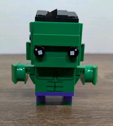 LEGO Marvel BrickHeadz The Hulk 41592 No Base Toy Build Set Genuine 