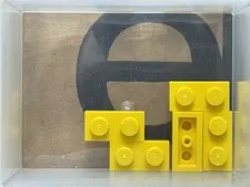 LEGO Parts - Yellow Plate 1 x 2 - No 3023 - QTY 5