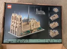 LEGO Notre-Dame de Paris 21061 (4383 Pieces) New/Sealed Fast Shipping