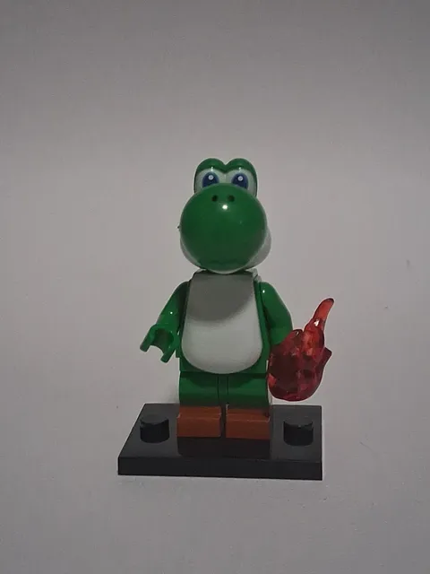 Yoshi Green Dragon Power Up Minifigure Super Marion Starcustom Lego Pad Printed 