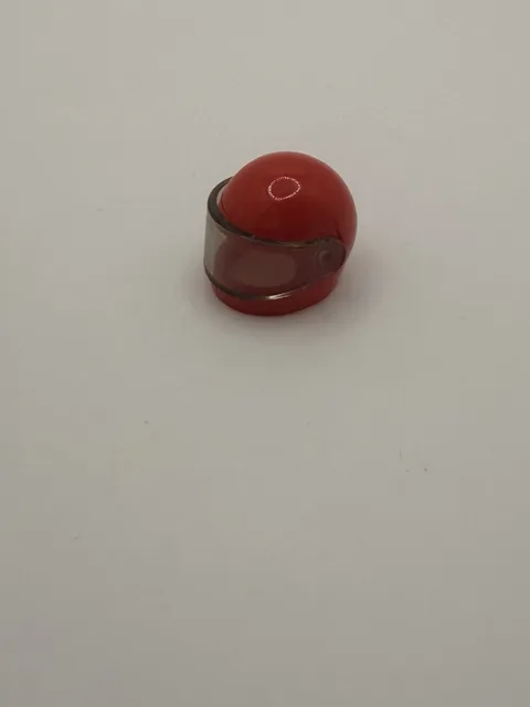 LEGO Minifigure Motorcycle Helmet #2446 Red