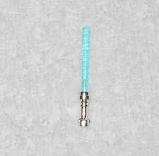 LEGO Star Wars - (x1) Lightsaber - Chrome Silver Hilt 64567 & Blue Blade 30374