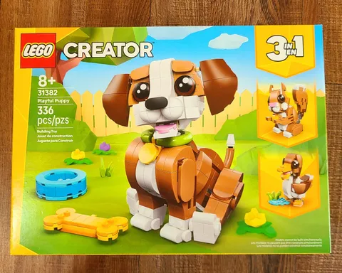 Lego Creator 31382 3 in 1 Playful Puppy - New in Box