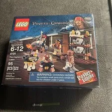 LEGO Pirates Of The Caribbean 4191 - 95pcs - The Captain's Cabin FACTORY SEALED