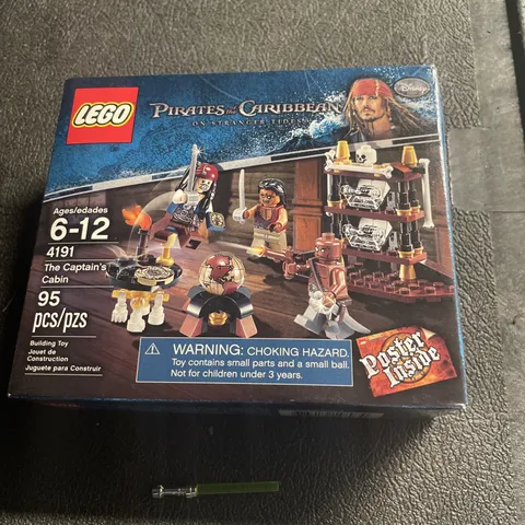 LEGO Pirates Of The Caribbean 4191 - 95pcs - The Captain's Cabin FACTORY SEALED