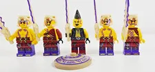 Lego Ninjago Tournament of Elements Minifigure Lot of 5 Eyezor Chope Sleven