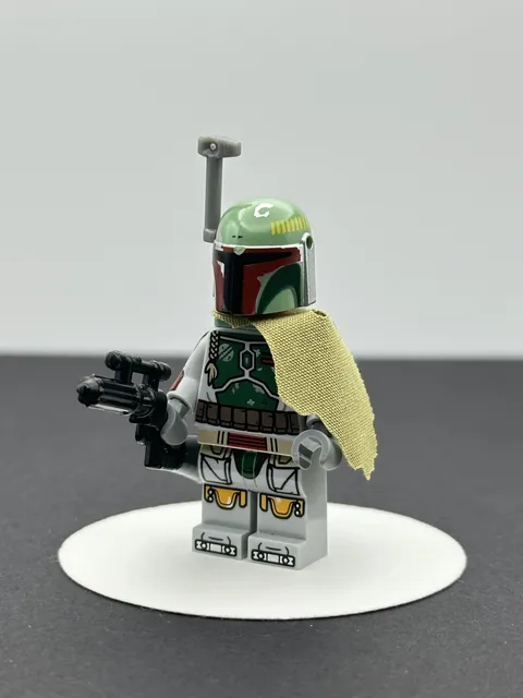 LEGO Star Wars GCC ROTJ Boba Fett Grandpa Clone Customs Pad Printed Minifigure