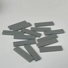 Lego 2431 35371 Light Gray Replacement Parts Pieces Lot of 14