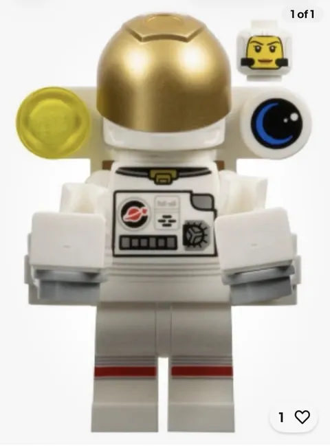 LEGO 71046 Series 26 SPACE Collectible Minifigures - Modern Astronaut