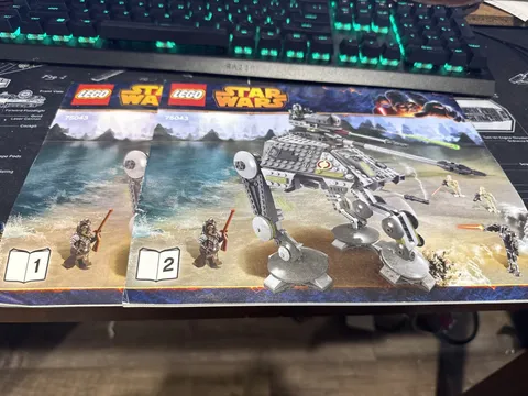 LEGO STAR WARS INSTRUCTIONS "MANUALS ONLY"- ##75043 AT-AP WALKER  ONE & TWO (A23