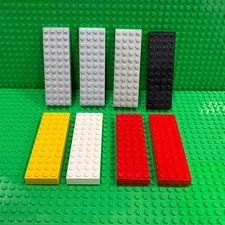Lego Brick 4 x 12 (4202) (60033) - Thick Brick - Multicolor Pack of 8