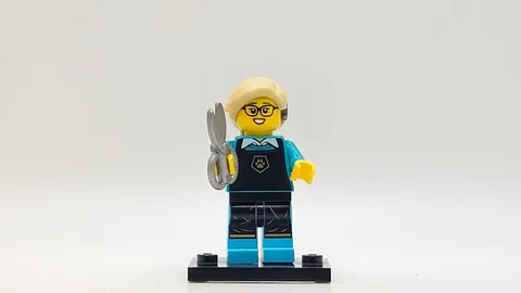 LEGO minifigure Pet Groomer col25-12 col435 CMF Series 25 no dog