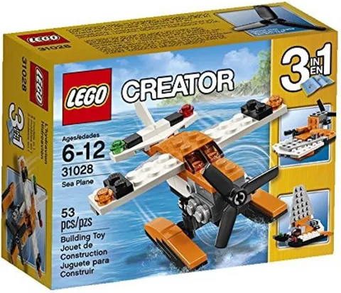 LEGO CREATOR: Sea Plane (31028) -NEW old warehouse stock CRUSHED BOXES