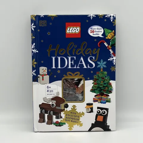 LEGO Holiday Ideas Book with Exclusive Reindeer Mini Model Building Toy 41 pcs