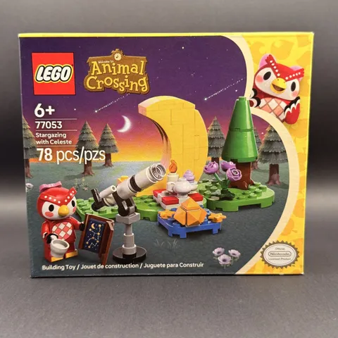 LEGO Animal Crossing Stargazing with Celeste 77053 Building Set 78 Pieces NIB