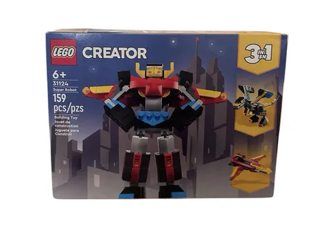 LEGO 31124 Creator Super Robot 3 In 1 Building Toy Set NEW