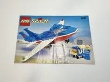 LEGO System Patriot Jet Airplane 6331 Instruction Manual Book Vintage 1996