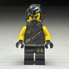 LEGO minifigure Cole njo0575a Ninjago Legacy 71736 black ninja