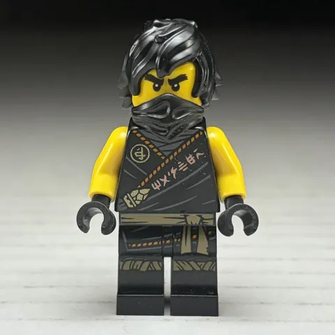 LEGO minifigure Cole njo0575a Ninjago Legacy 71736 black ninja