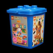 Lego Blue 20th Anniversary Container