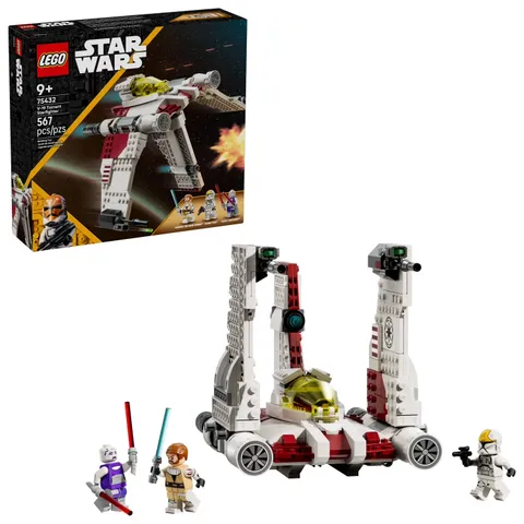 LEGO Star Wars 75432 V-19 Torrent Starfighter Clone Wars Building Toy Model Kit