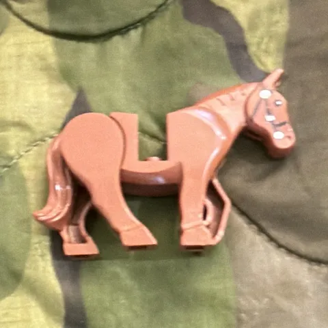 LEGO Brown Printed Horse Animal Figure Piece