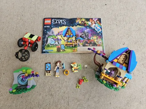 Lego Elves The Capture of Sophie Jones 41182 Complete Minus Box & Spare Parts