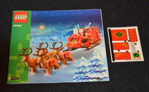 40499 INSTRUCTION BOOKLET & ORIGINAL STICKERS ONLY # 40499 ~ Lego Harry Potter