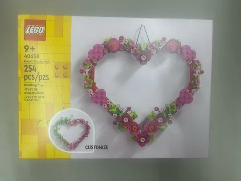 LEGO 40638 Heart Ornament New Factory Sealed Box Valentine’s Day Gift