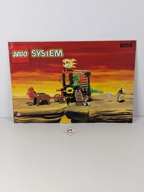LEGO System 6056 Castle Knights Dragon Wagon *Manual Instruction Book Only*