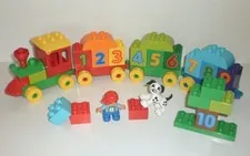 Lego DUPLO 10558 Number Train - 31 Piece Set - Complete with Minifigs