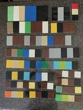 Lego Bulk Baseplates Plates 6x6 6X8 6x10 6x12 6x12 6x14 6x16 Lot Of 100