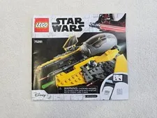 Lego Star Wars Jedi Starfighter Set 75281 Instruction Manual Booklet
