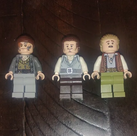LEGO Pirates of The Caribbean Bill, Will & Henry Turner