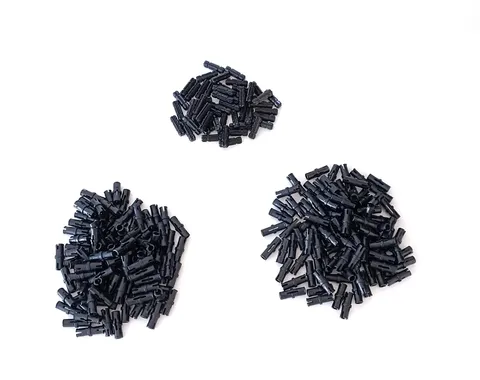 Lego Black 32062 Technic Axle 2L Notched, Technic Pin w/Friction & Slot 2780 Lot