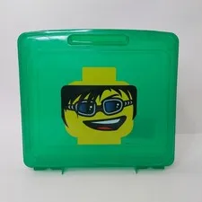 Lego Building Blocks IRIS Project Case Storage Container Organizer 13x12x3 Set 2