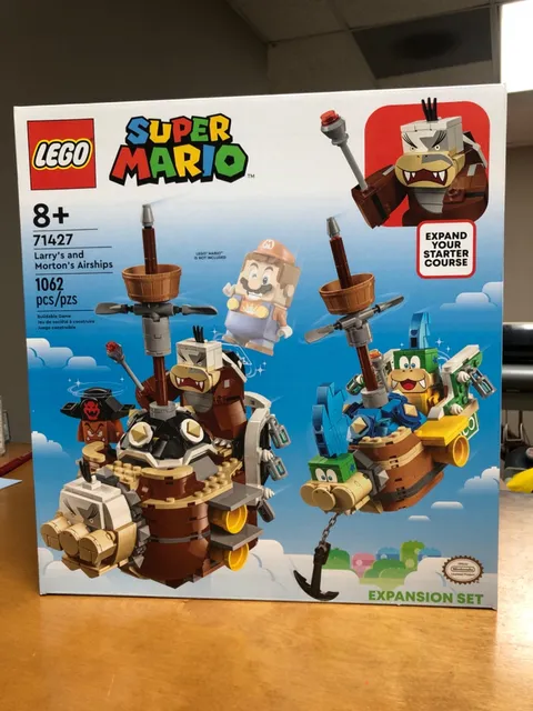 LEGO Super Mario: Larry's and Morton's Airships Expansion Set (71427) Brand New