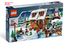 LEGO 10216 ice rink and bakery plus baker  minifigure