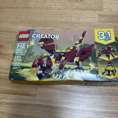 LEGO 31073 Creator 3-in-1  Mythical Creatures New Sealed Box Retired Building