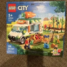 LEGO CITY: Farmers Market Van (60345) Brand New Sealed!