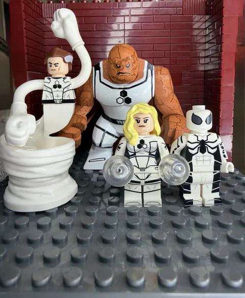 LEGO Marvel Super Heroes: Future Foundation Team Custom Figures