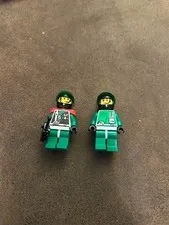 Lego Space Police 2 Minifigures x2