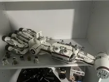 LEGO Star Wars Tantive IV 75244 Complete Set 1768 pcs 2019 Leia R2-D2