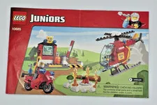 Lego Juniors Fire Suitcase Instructions (10685) Manual Only No Bricks 2015