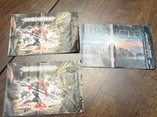 Lot of 3 Mini Promotional Comic Book Inserts of Lego Bionicle from 2003 MetraNui