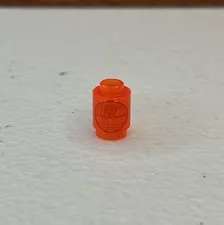 LEGO Star Wars - Trans-Neon Orange 1 x 1 Round Stud, Death Star Pattern (75017)