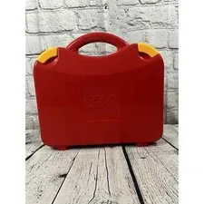 Lego 2012 Travel Red Carrying Case Box Storage Container