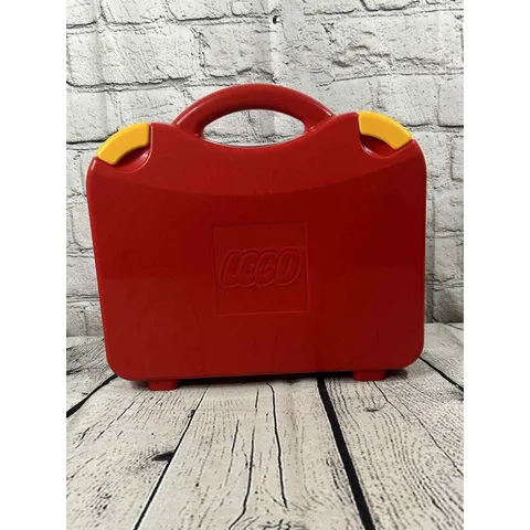 Lego 2012 Travel Red Carrying Case Box Storage Container