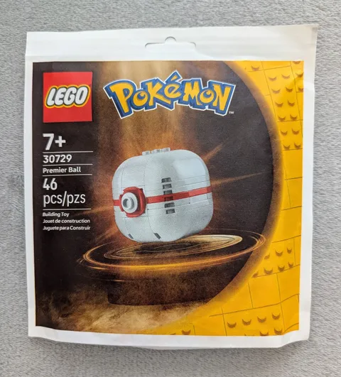 LEGO® Pokémon™ Premier Ball Mini-Build GWP - 30729 - NEW / SEALED