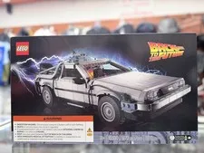 LEGO Back to the Future Time Machine 10300 Delorean 1872 Pcs Sealed